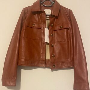 Bagatelle faux leather jacket, small